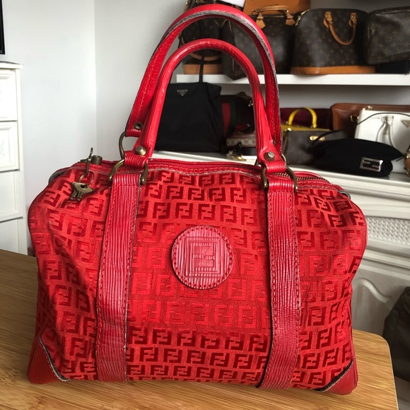 Fendi travel bag, Boston type